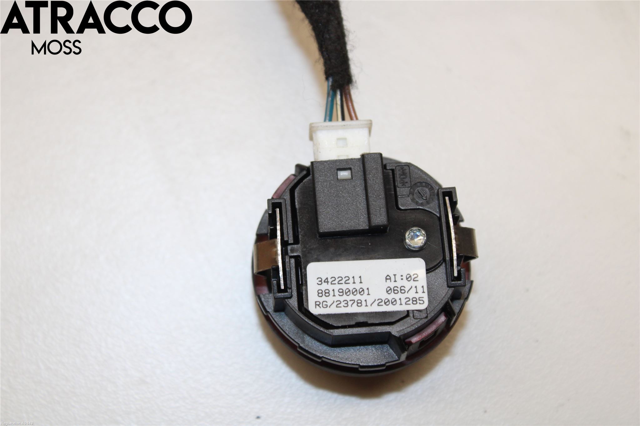 Mini COUPE R56 05-14 Bryter Varsel (Nødblink)