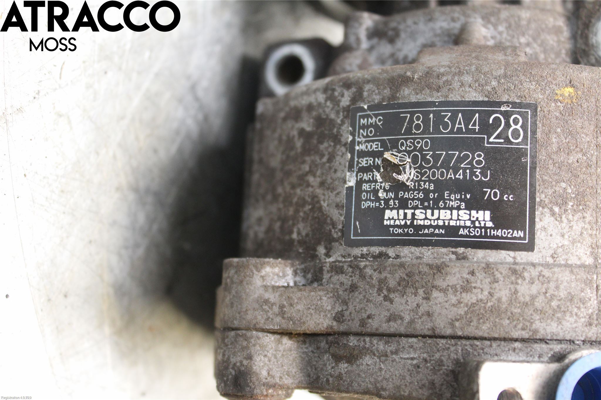 Mitsubishi ASX 10-22 Varme Ac Kompressor