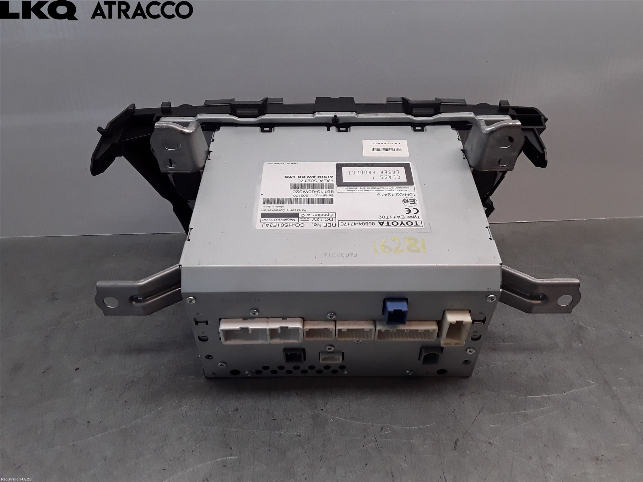 Toyota PRIUS+ ZVW40 12-20 Stereo Radio