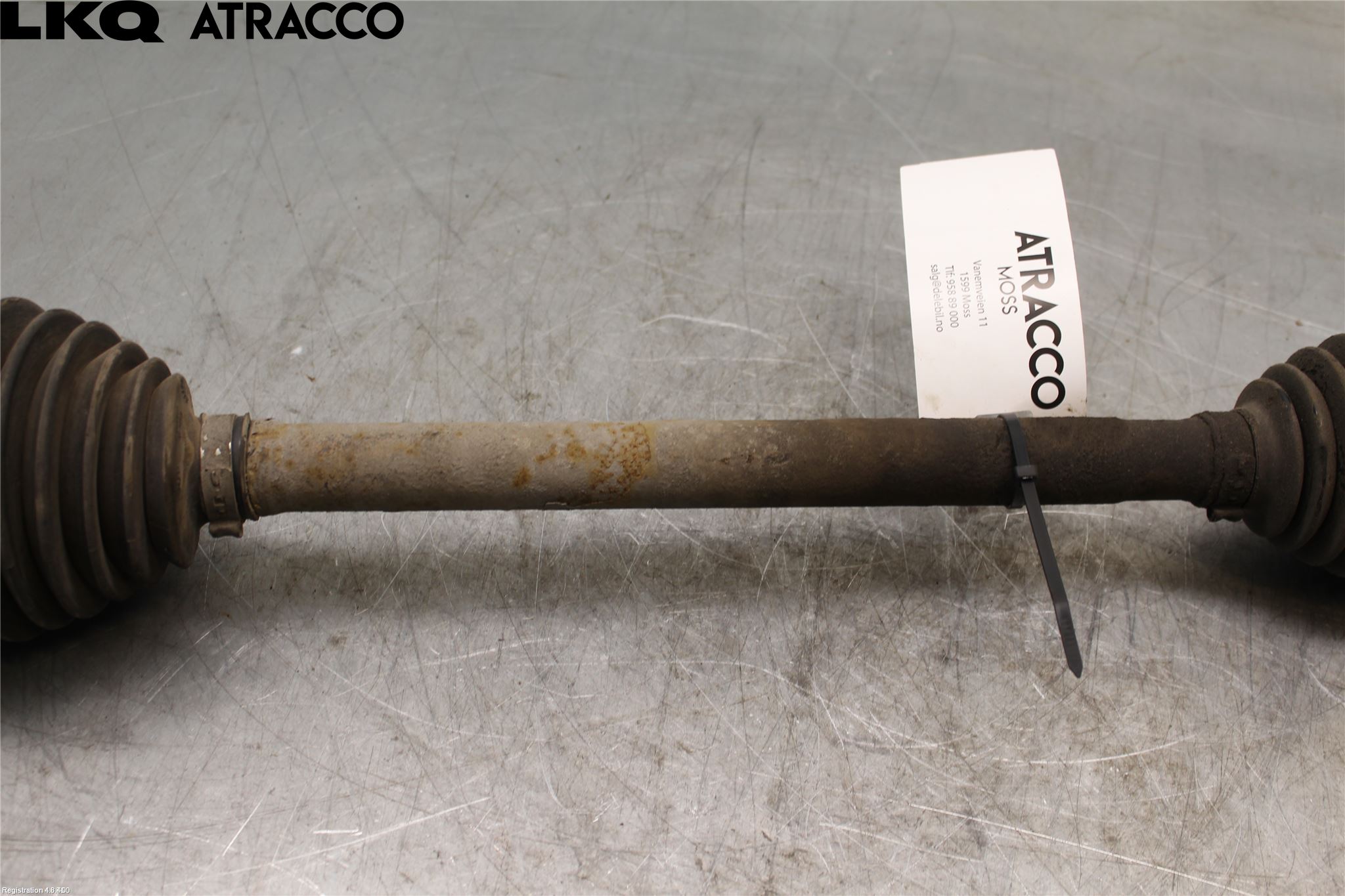 Mercedes-Benz MB ML (W164) 05-11 Drivaksel Foran Kompl Høyre