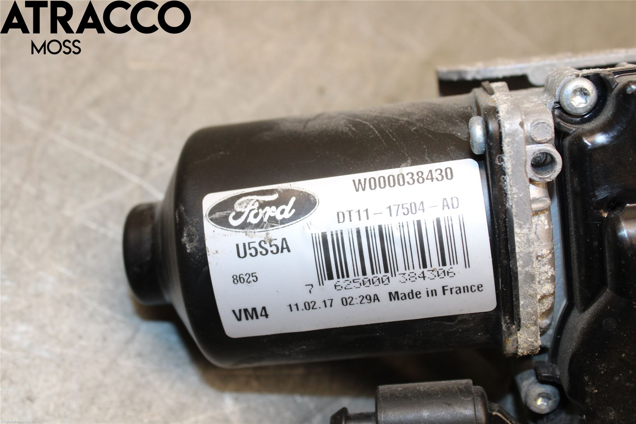 Ford TRANSIT/TOURNEO CONNECT 13-22 Viskermotor Frontrute