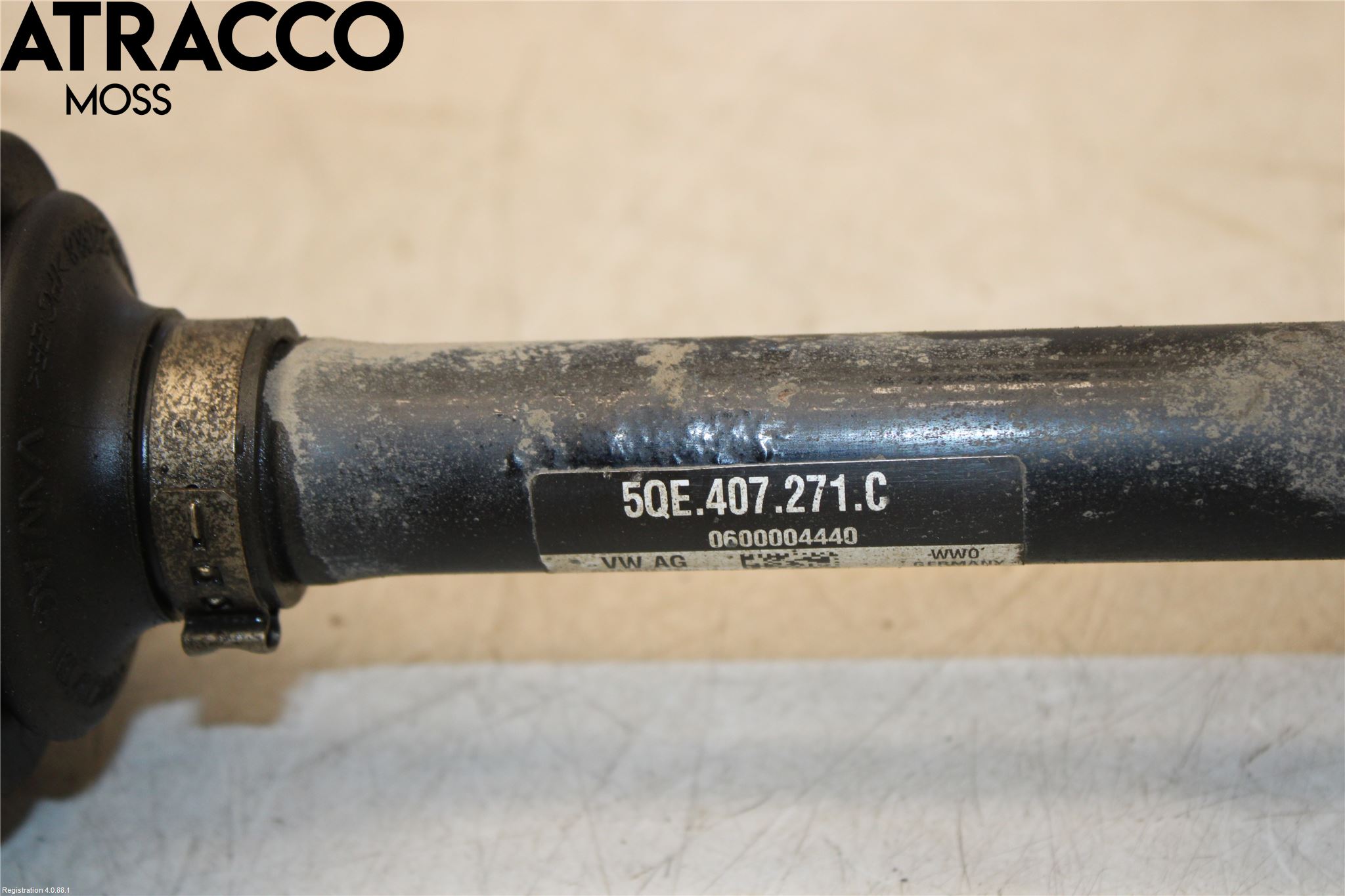 Volkswagen VW GOLF / E-GOLF VII 13-20 Drivaksel Foran Kompl Venstre