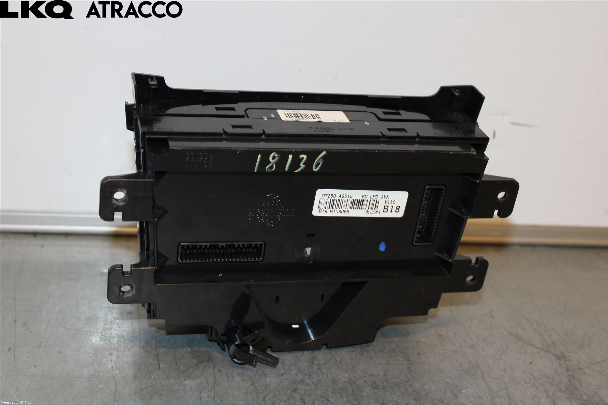 Hyundai i40 08-15 Varme Ac Betjening-Display
