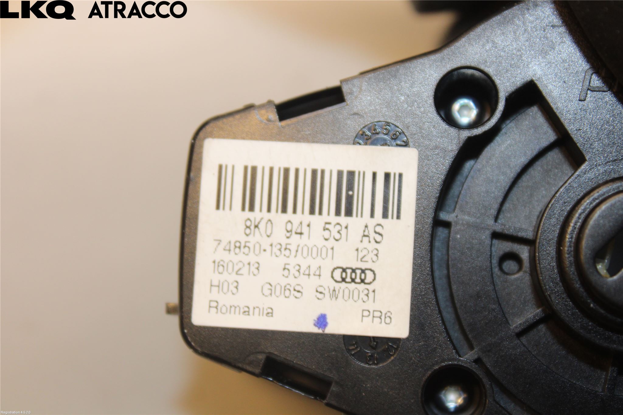 Audi A4/S4 08-11 Bryter Hovedlys