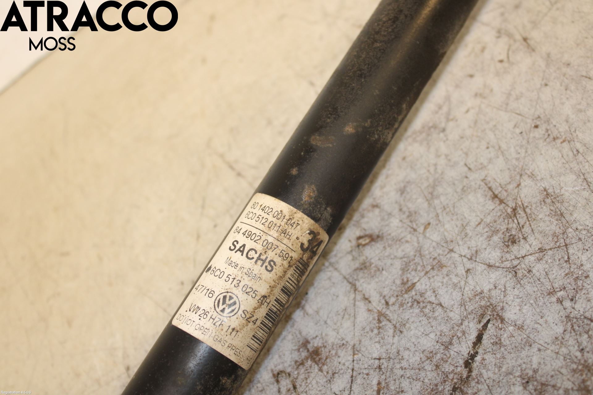 Volkswagen VW POLO 10-17 Støtdemper Bak