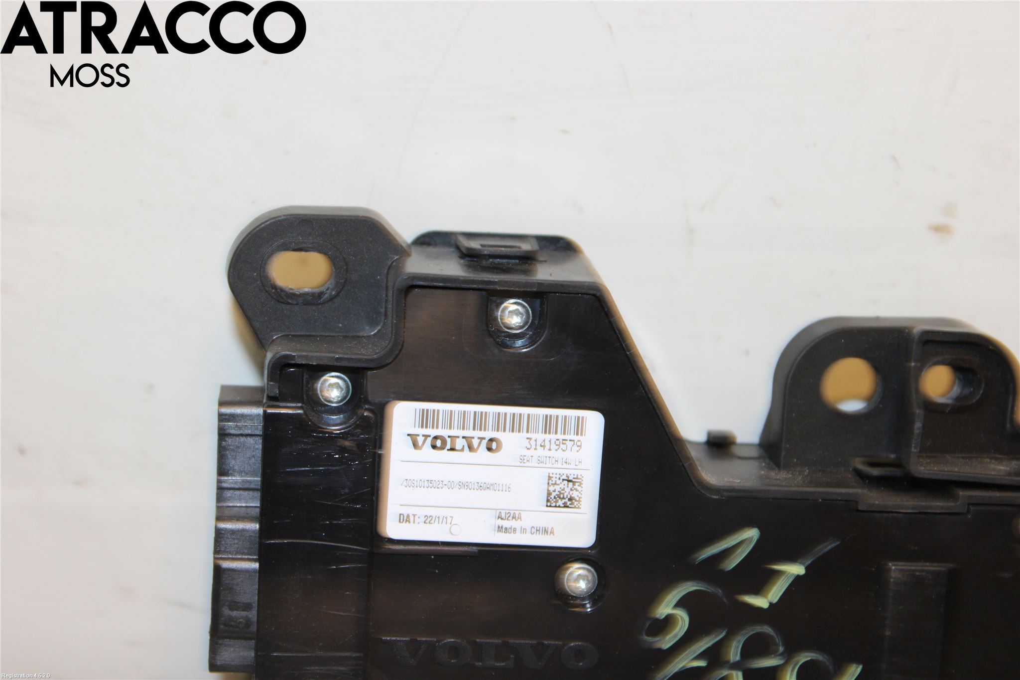 Volvo XC90/RECHARGE 16- Bryter Sete Regulering