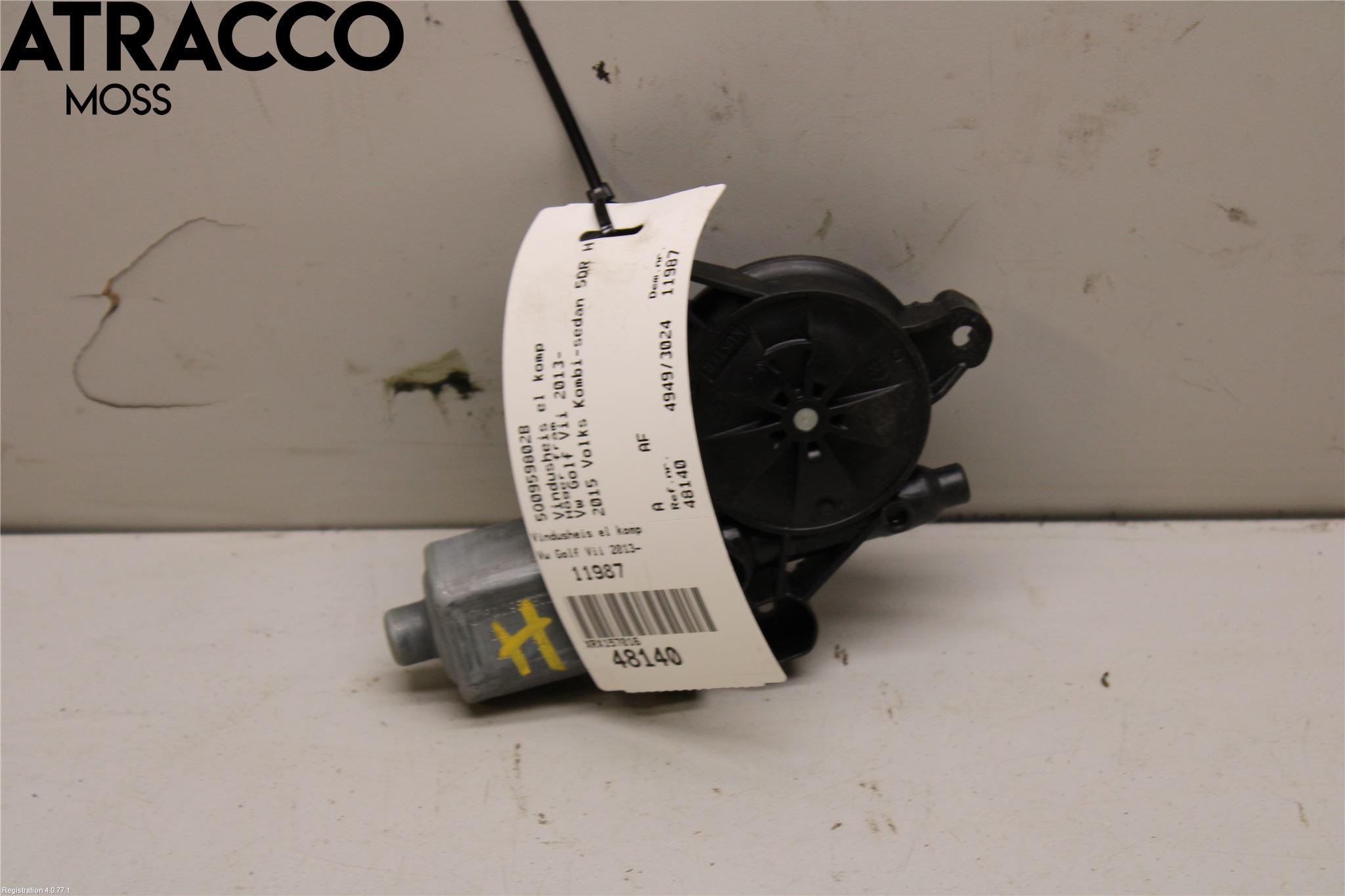 Volkswagen VW GOLF / E-GOLF VII 13-20 Vindusheis El Komp