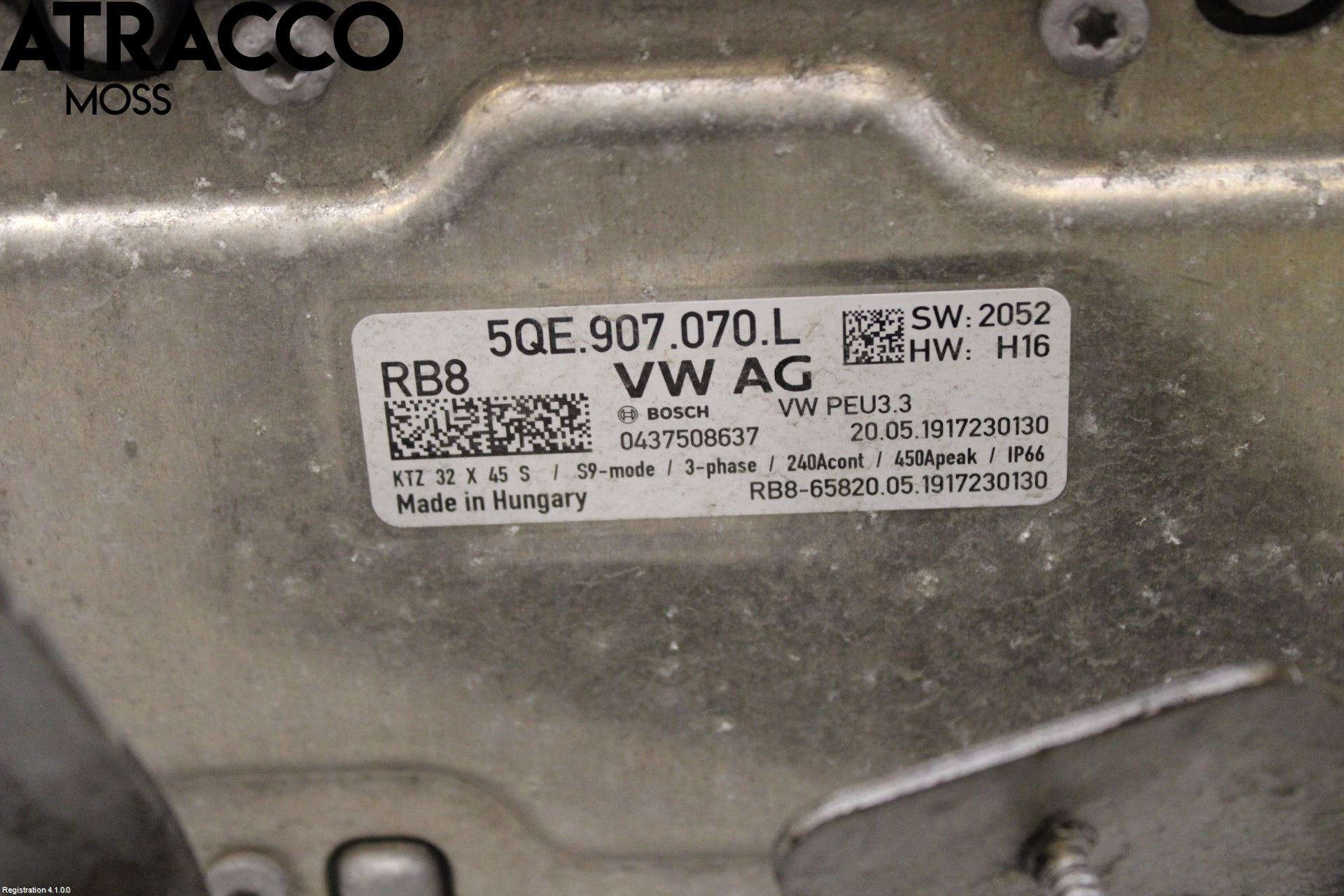 Volkswagen VW GOLF / E-GOLF VII 13-20 Inverter Hybrid