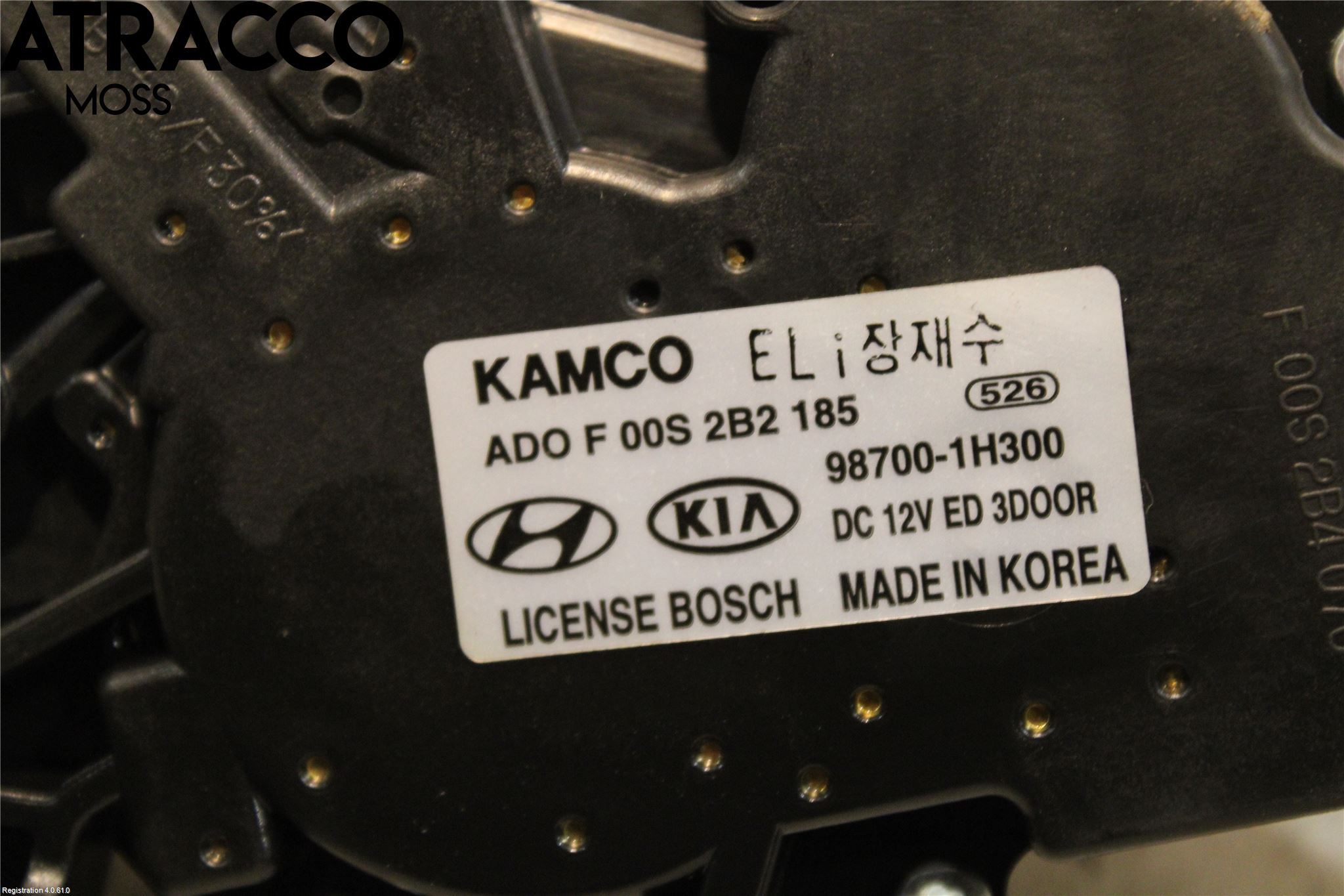 Hyundai ix35 Viskermotor Bakluke