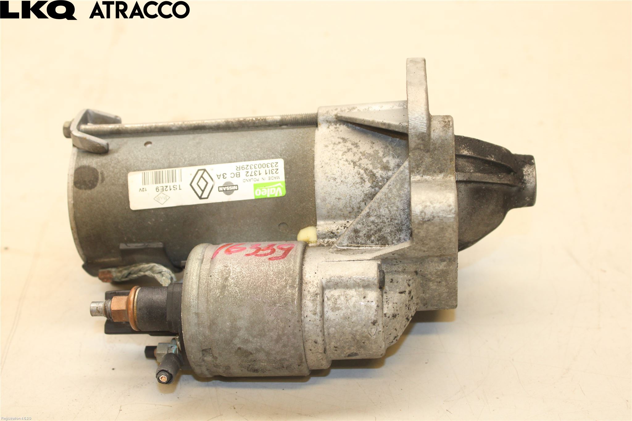 Renault MEGANE III 09-15 Startmotor Diesel