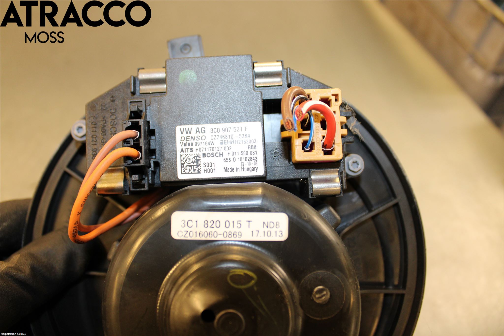 Volkswagen VW TIGUAN 07-16 Varme Ac Varmeapparatvifte