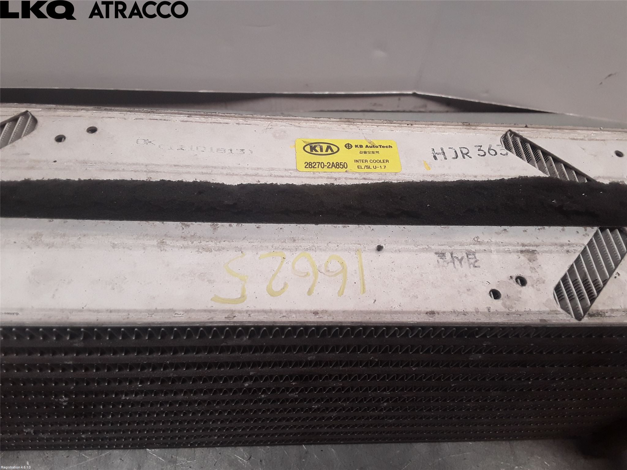 Kia SPORTAGE (SL) 11-15 Intercooler Radiator