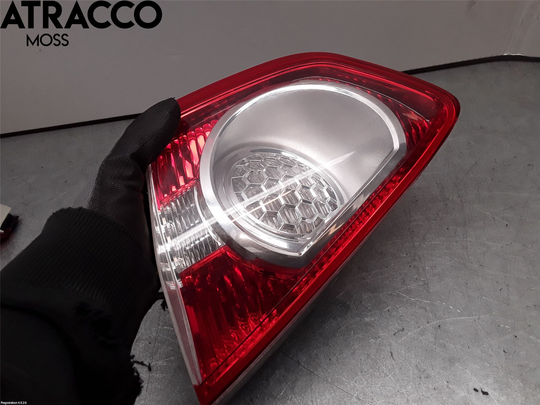 Ford KUGA 08-12 Baklykt Høyre  På Luke(Indre)