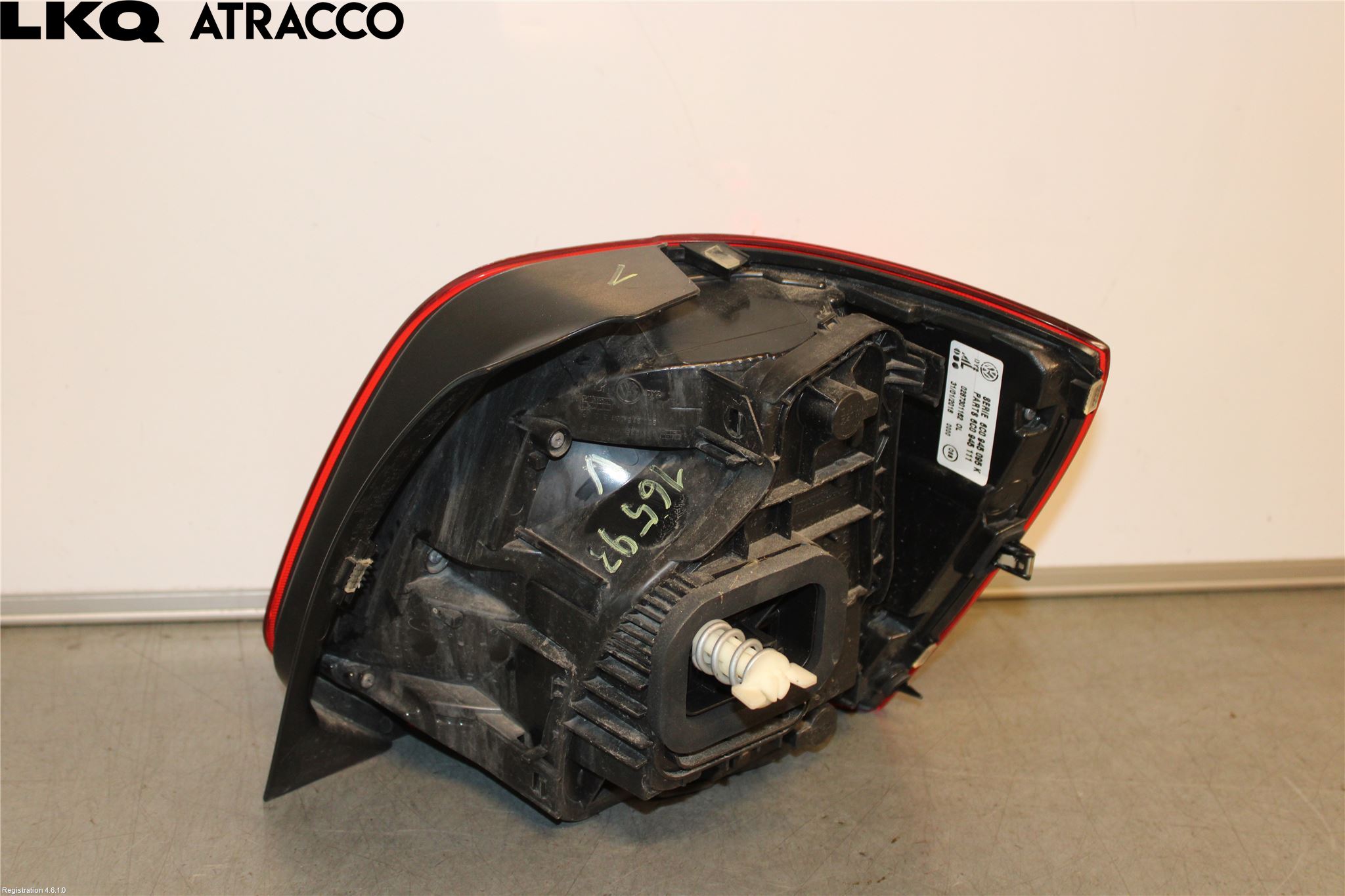 Volkswagen VW POLO 10-17 Baklykt Venstre