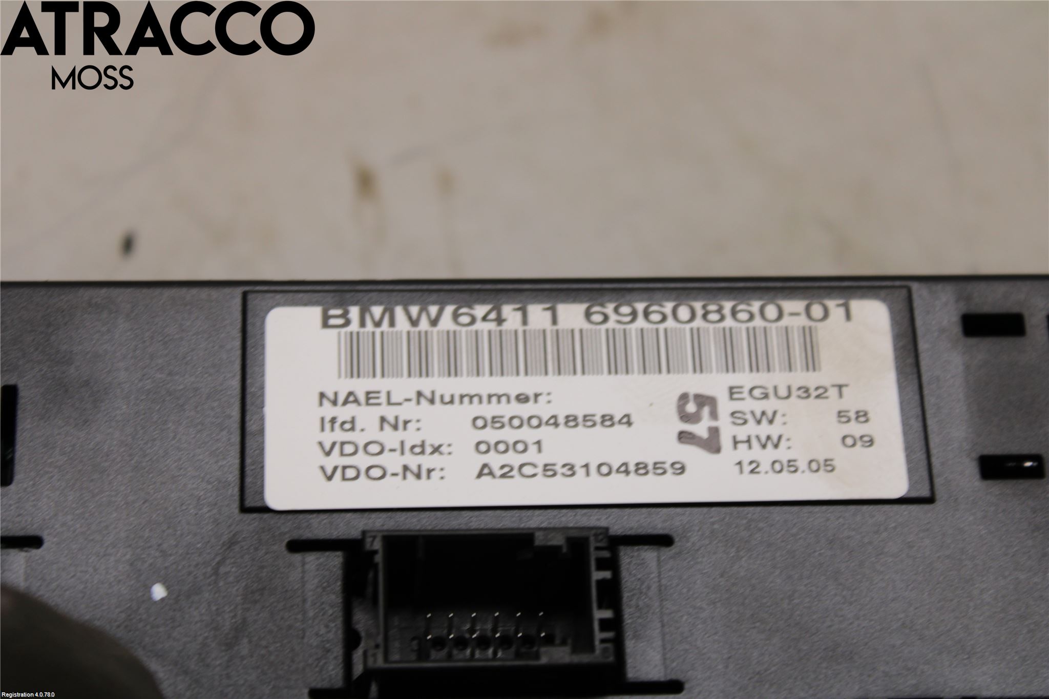 BMW 3 E90/91 SED/TOU 05-12 Varme Ac Betjening-Display