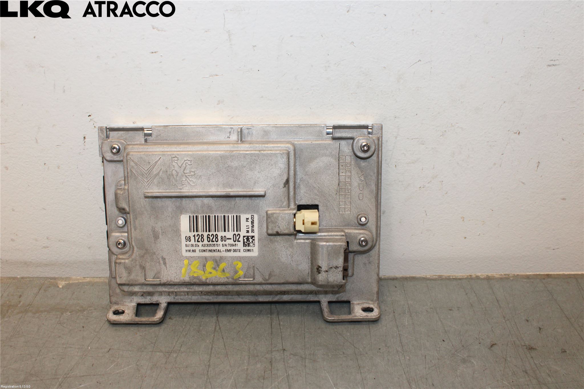 Peugeot 2008 13-20 Multifunktionsdisplay