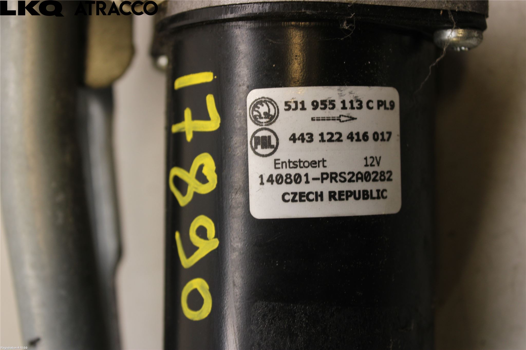 Skoda FABIA 07-14 Viskeroverføring Frontrute