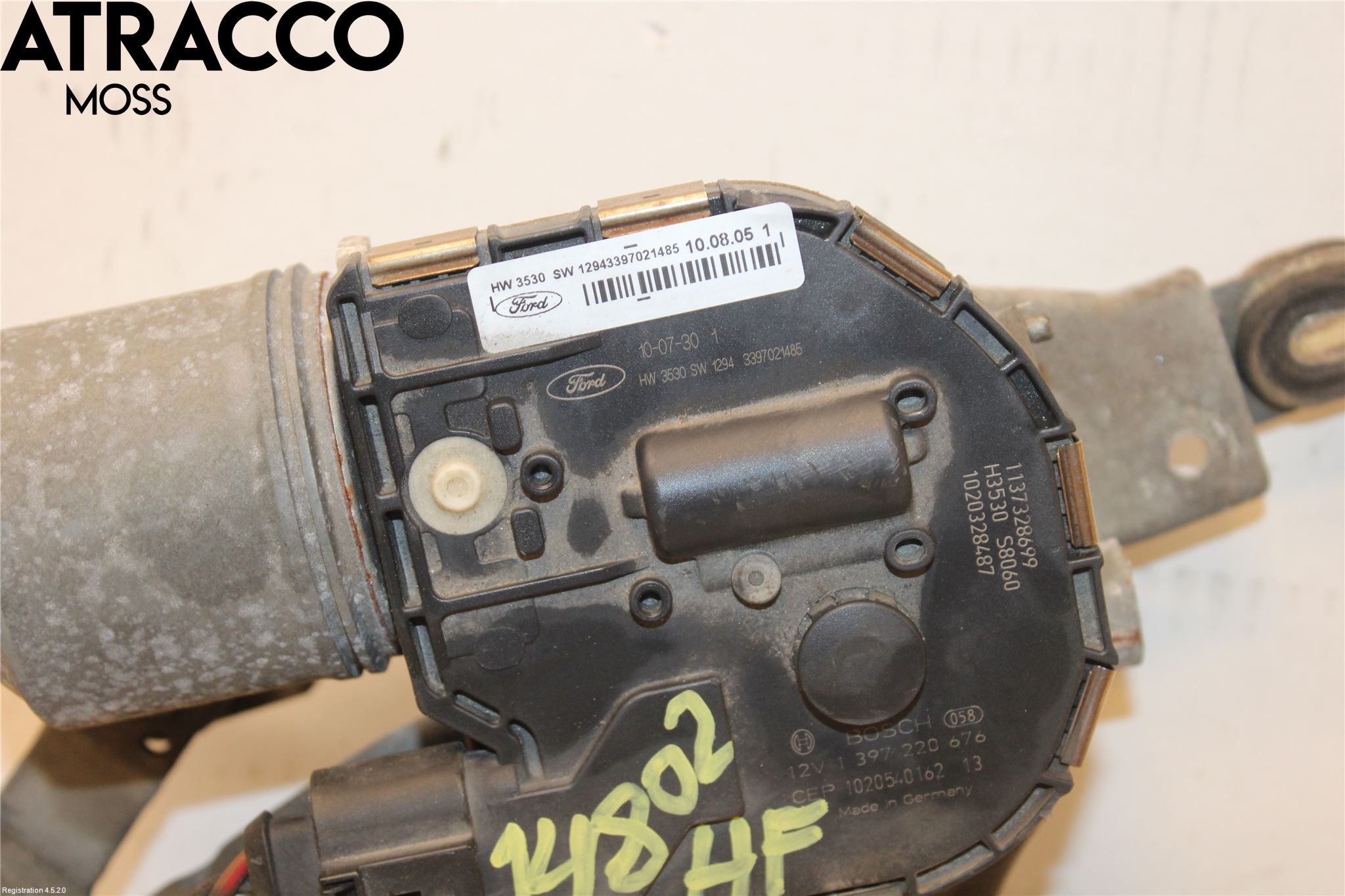 Ford S-MAX 06-15 Viskermotor Frontrute