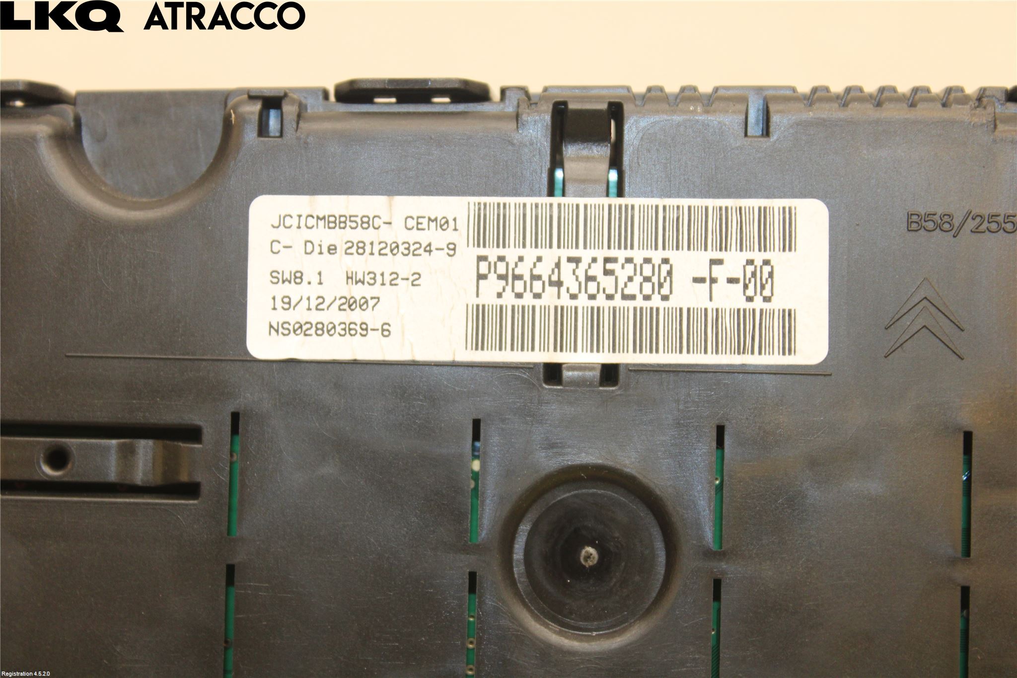 Citroen C4 PICASSO 06-13 Instr Kombinert