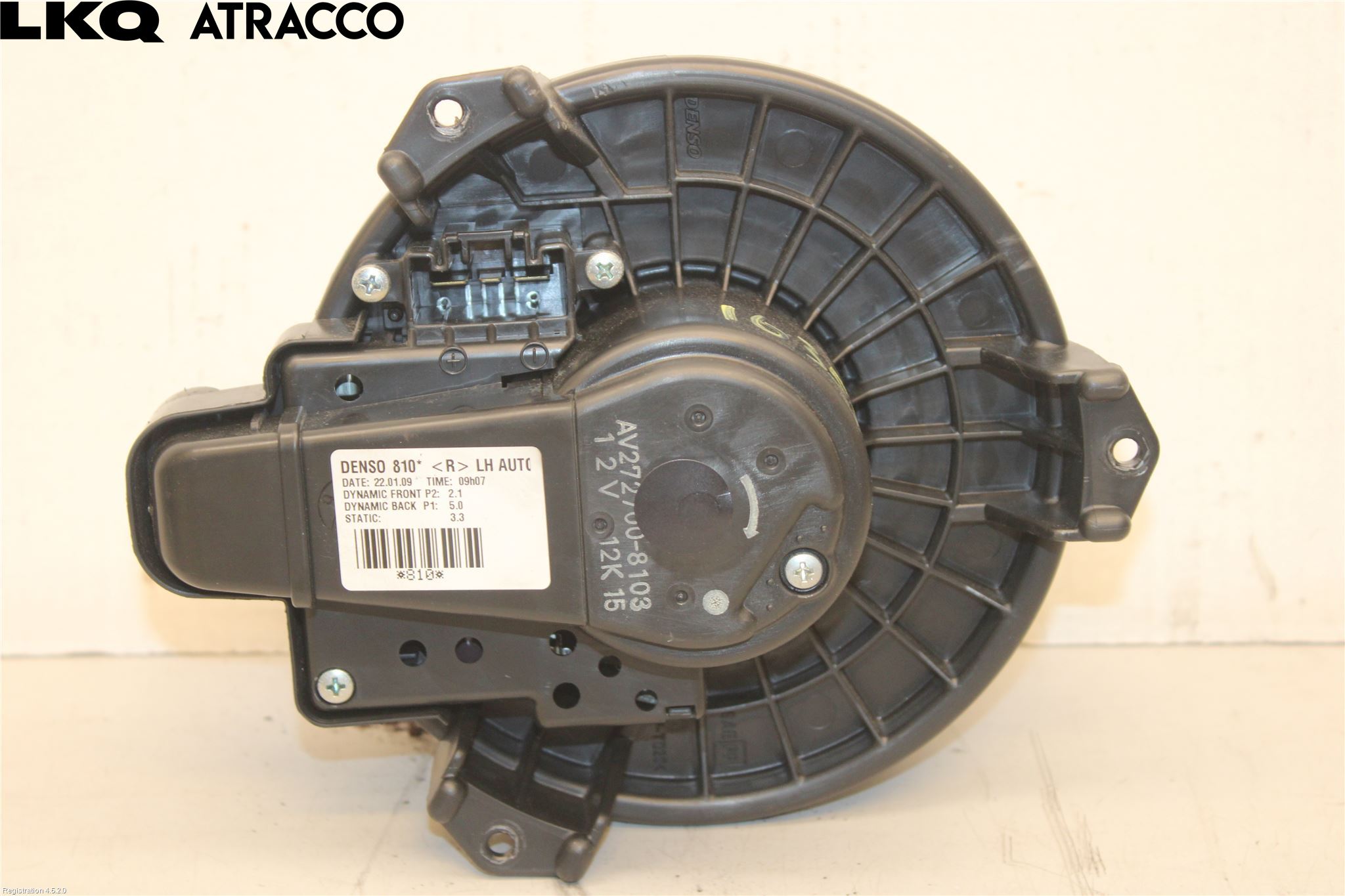 Toyota AVENSIS 09-15 Varme Ac Varmeapparatvifte