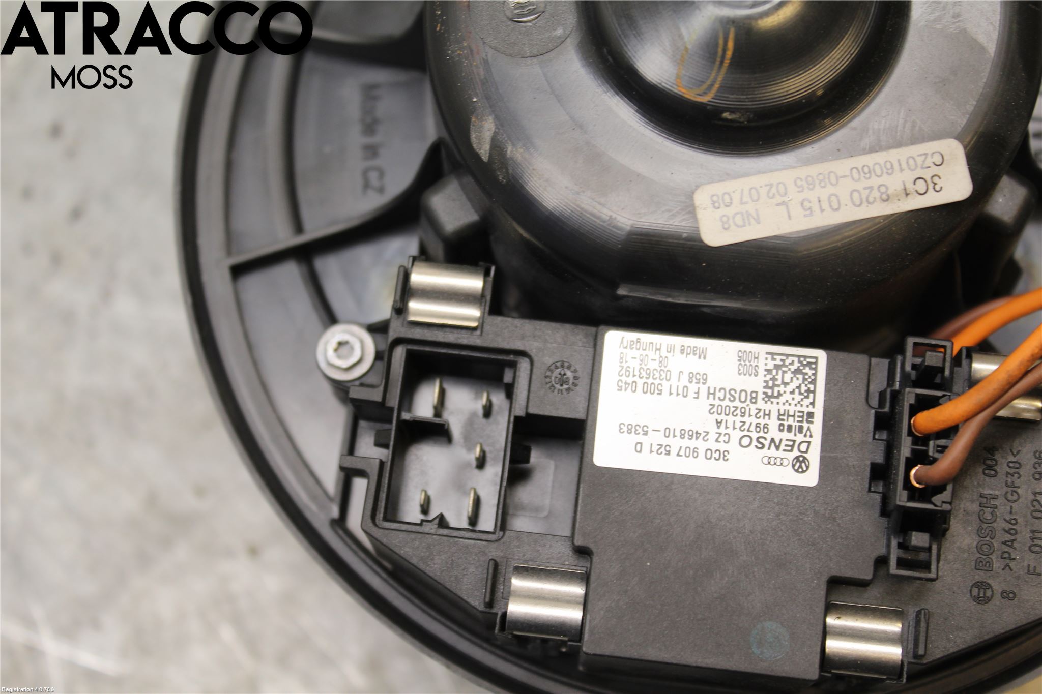 Volkswagen VW TIGUAN 07-16 Varme Ac Varmeapparatvifte