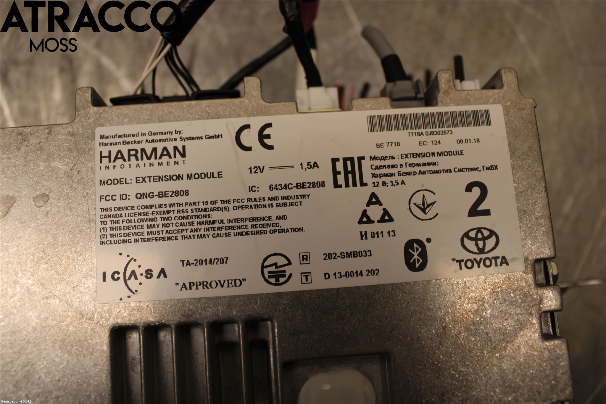 Toyota YARIS XP130 15-20 Gps Navigator