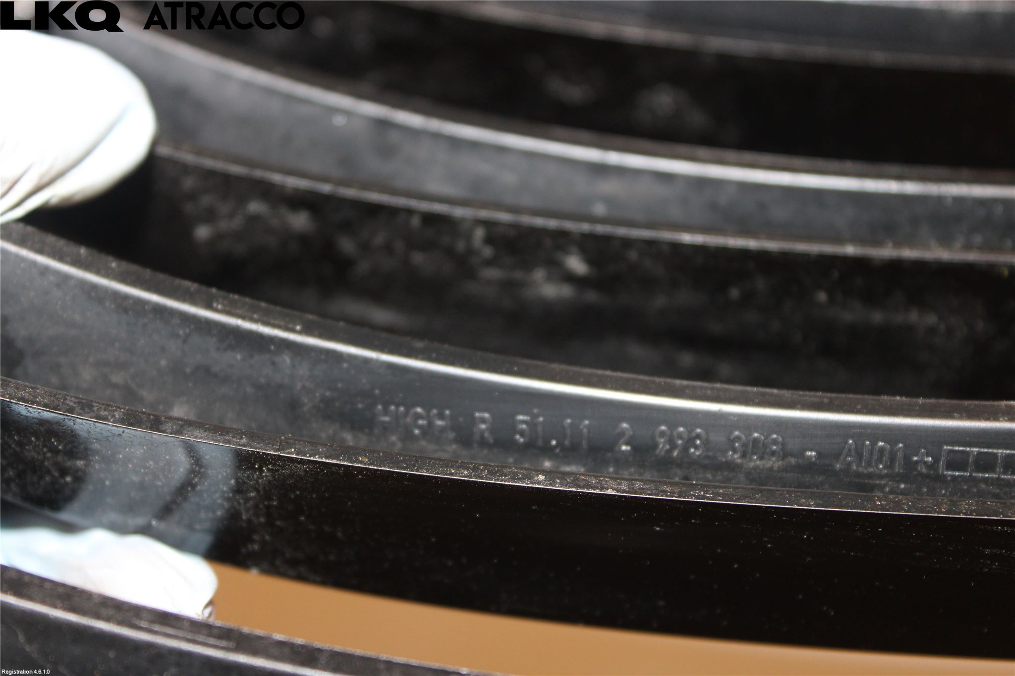 BMW X1 E84 10-15 Grilldel Høyre