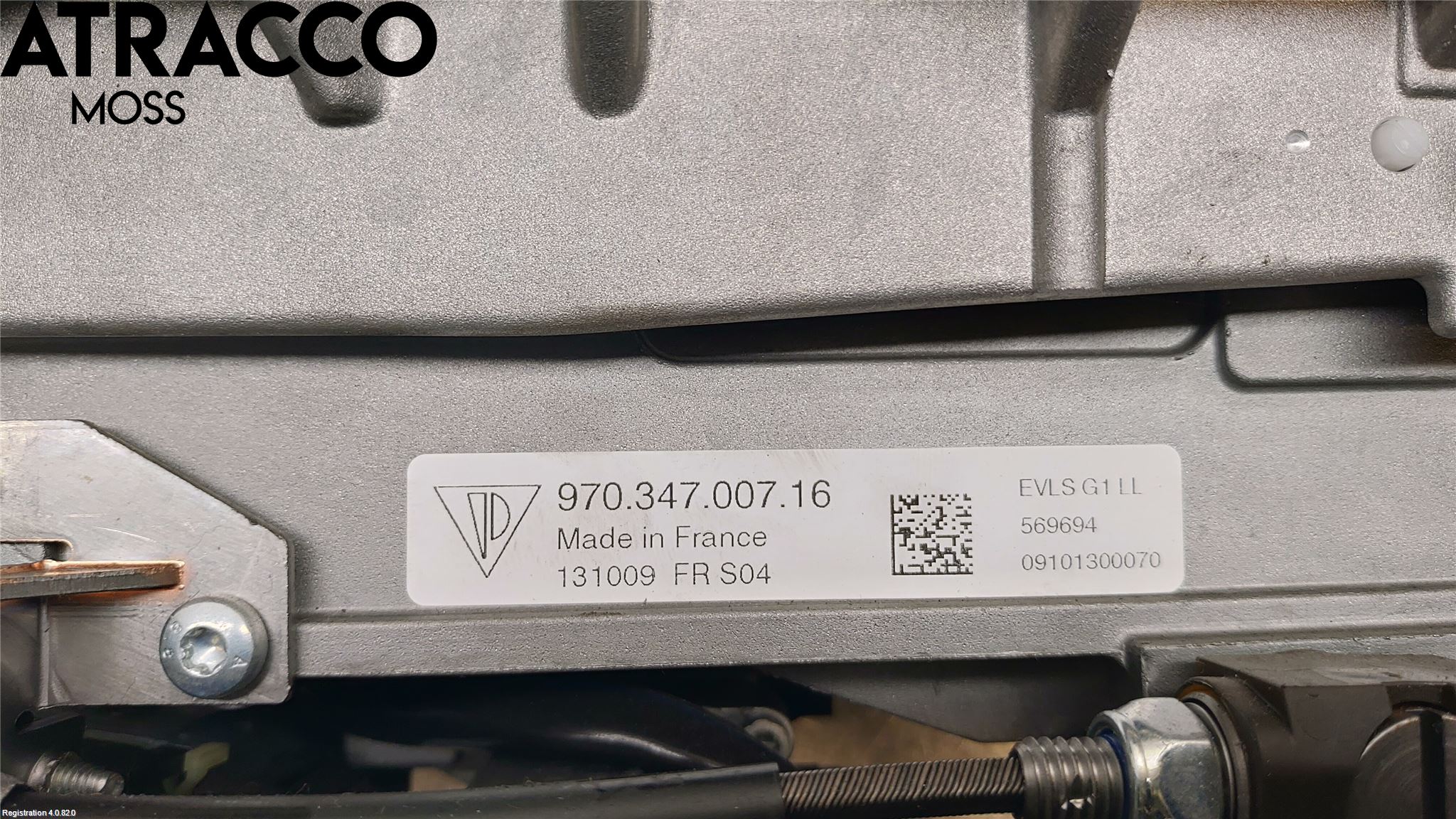 Porsche PANAMERA 09- Rattakselaggregat Justerbart