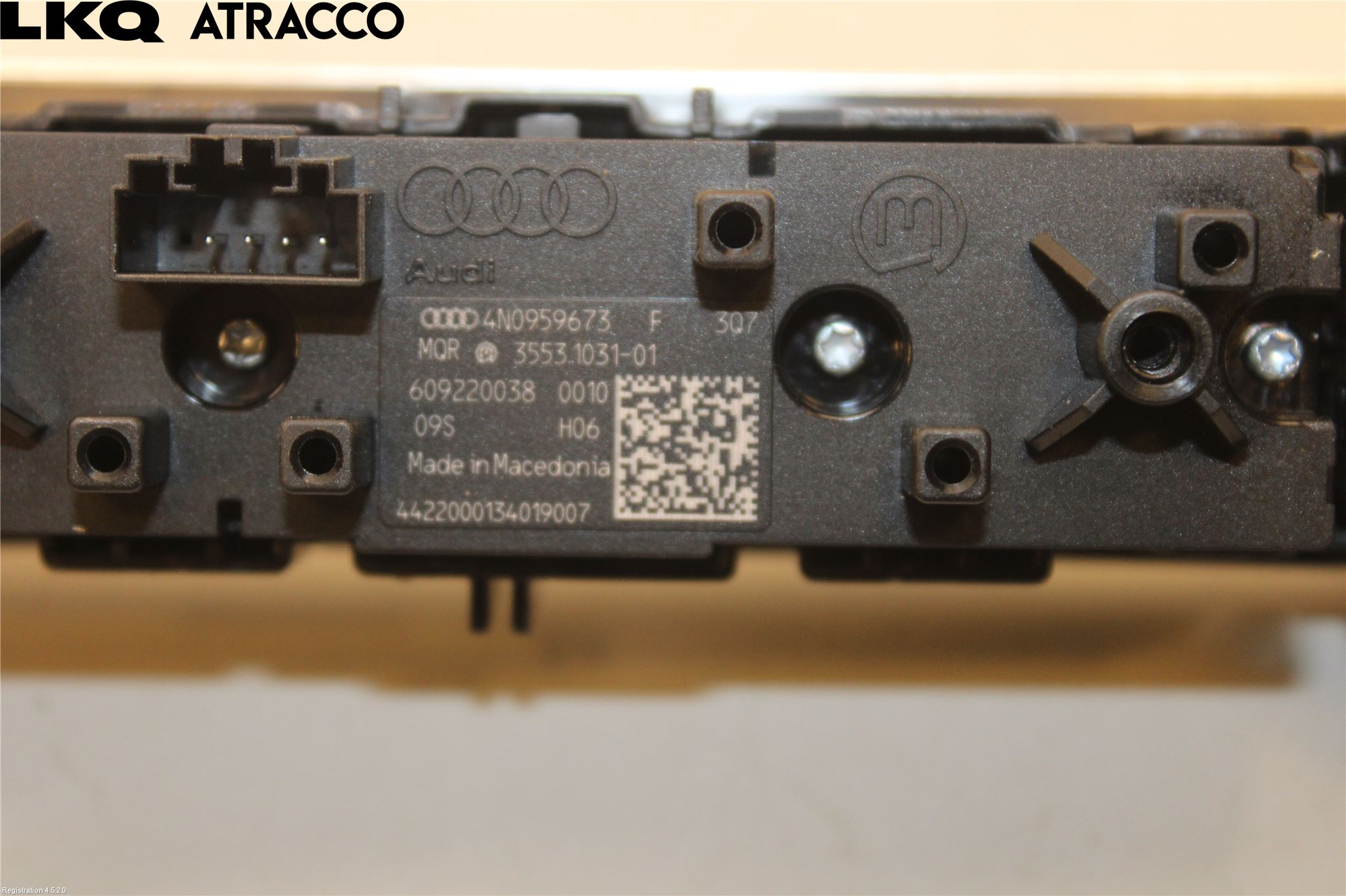 Audi E-TRON, S GE 19- Bryter Multifunksjon