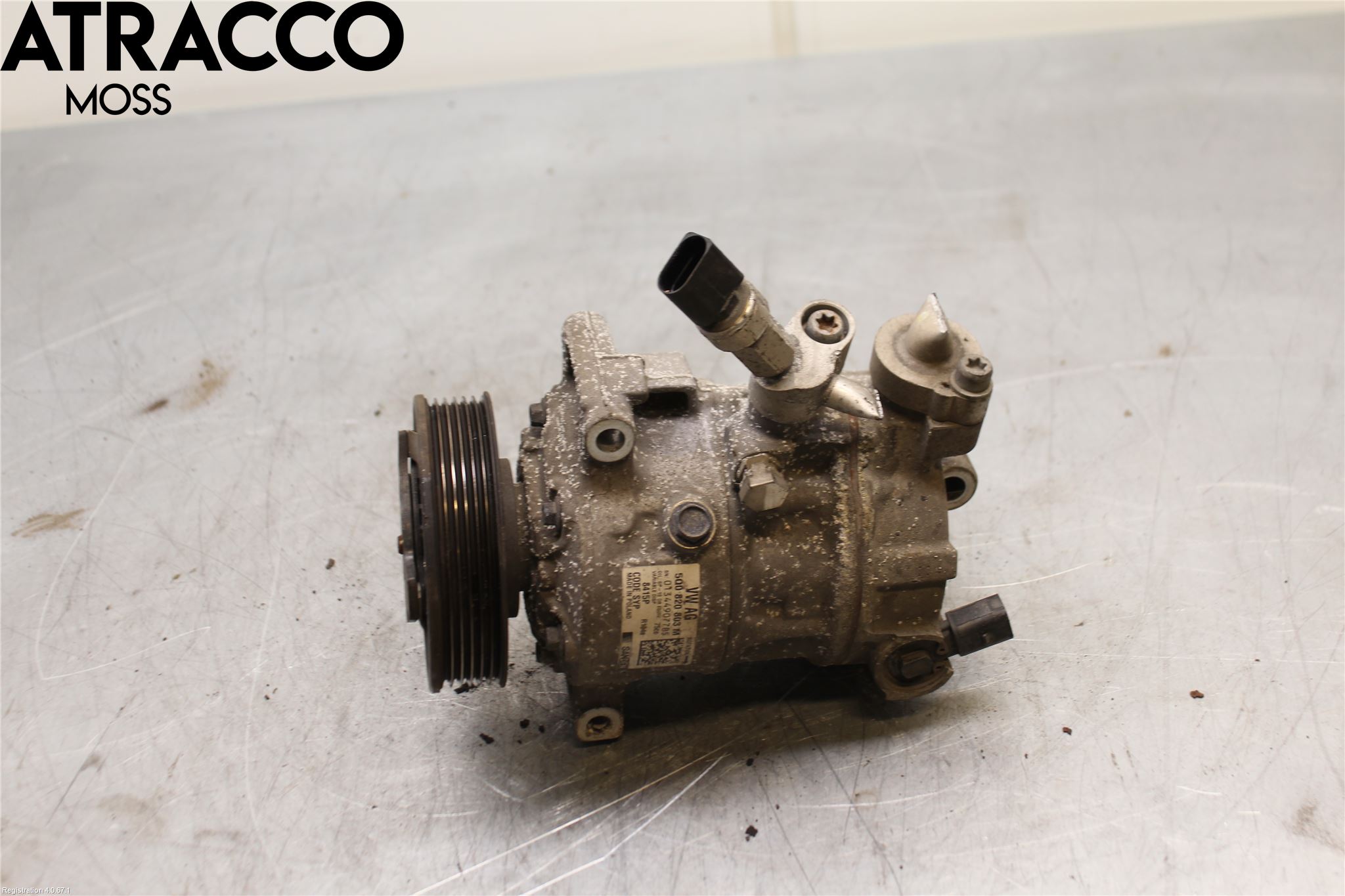 Volkswagen VW CADDY 16-20 Varme Ac Kompressor