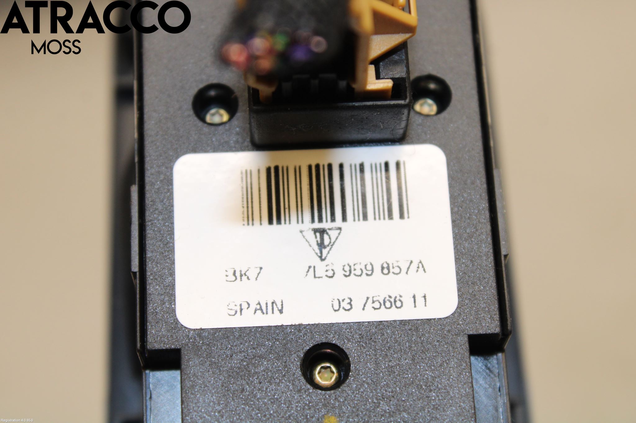 Porsche CAYENNE 03- Bryter Vindusheis