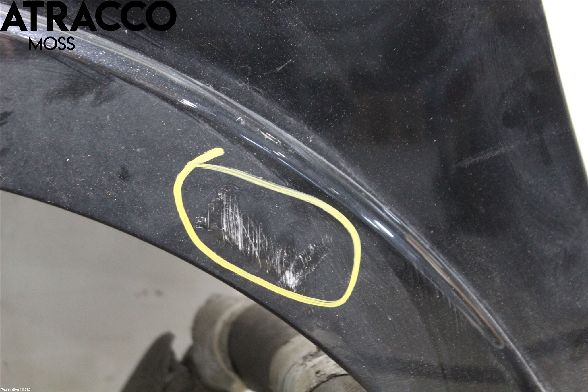 Mercedes-Benz MB B-KLASS (W246/W242) 12-19 Skjerm Foran Venstre