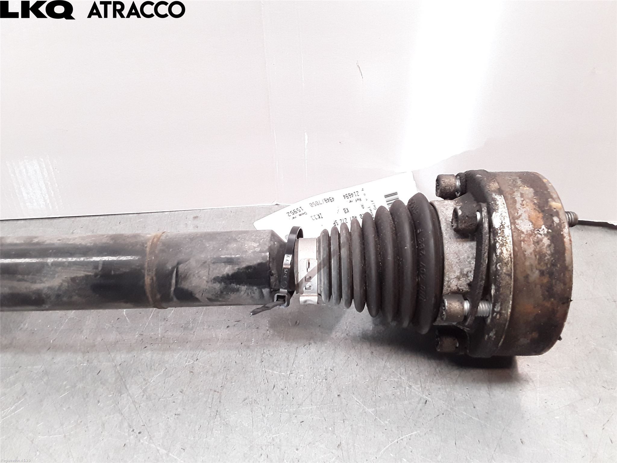 Volkswagen VW GOLF PLUS/CROSS GOLF 04-14 Drivaksel Foran Kompl  V = H