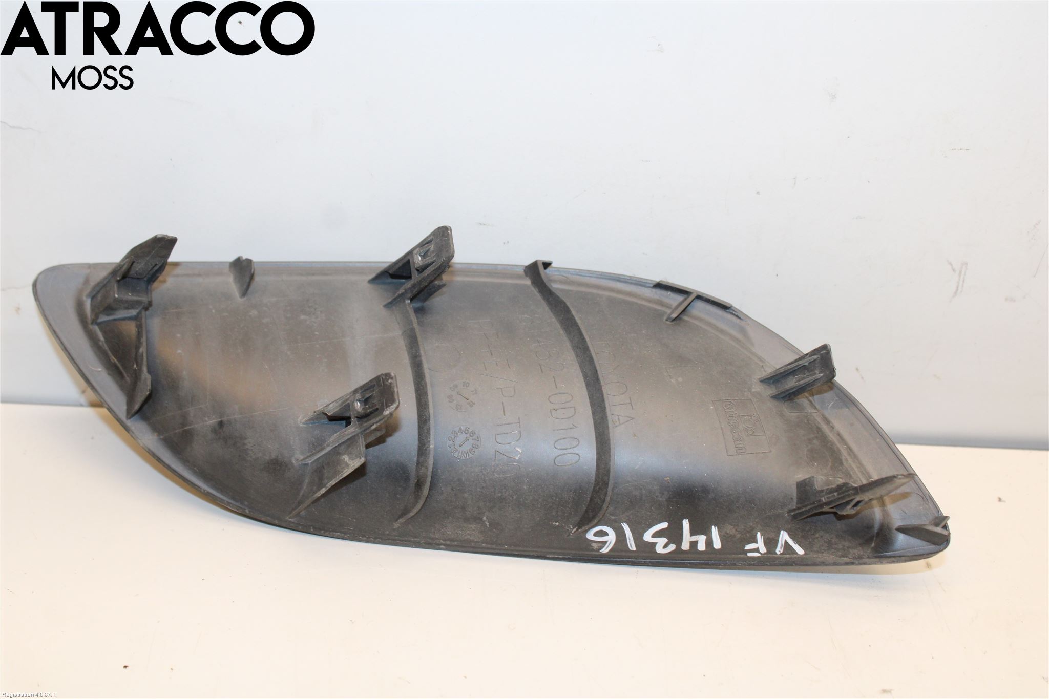 Toyota YARIS XP90 06-11 Frontlykt Kurve-Tåkelys Ramme