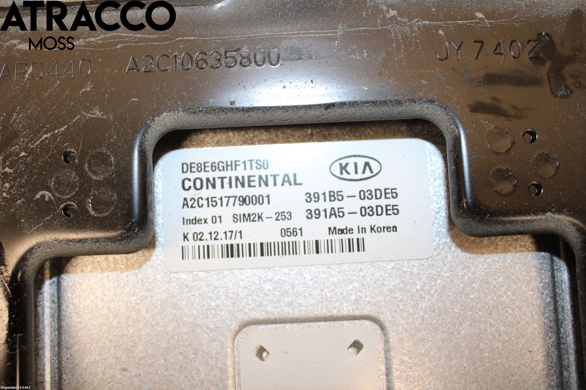 Kia NIRO (DE) 17-22 Styreenhet Innsprøytning