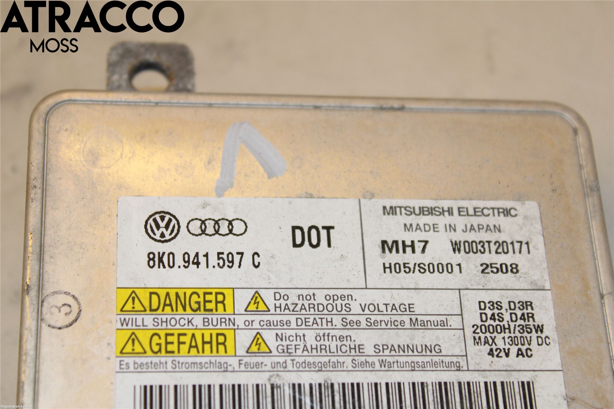 Volkswagen VW TOURAN 10-15 Styreenhet Xenon