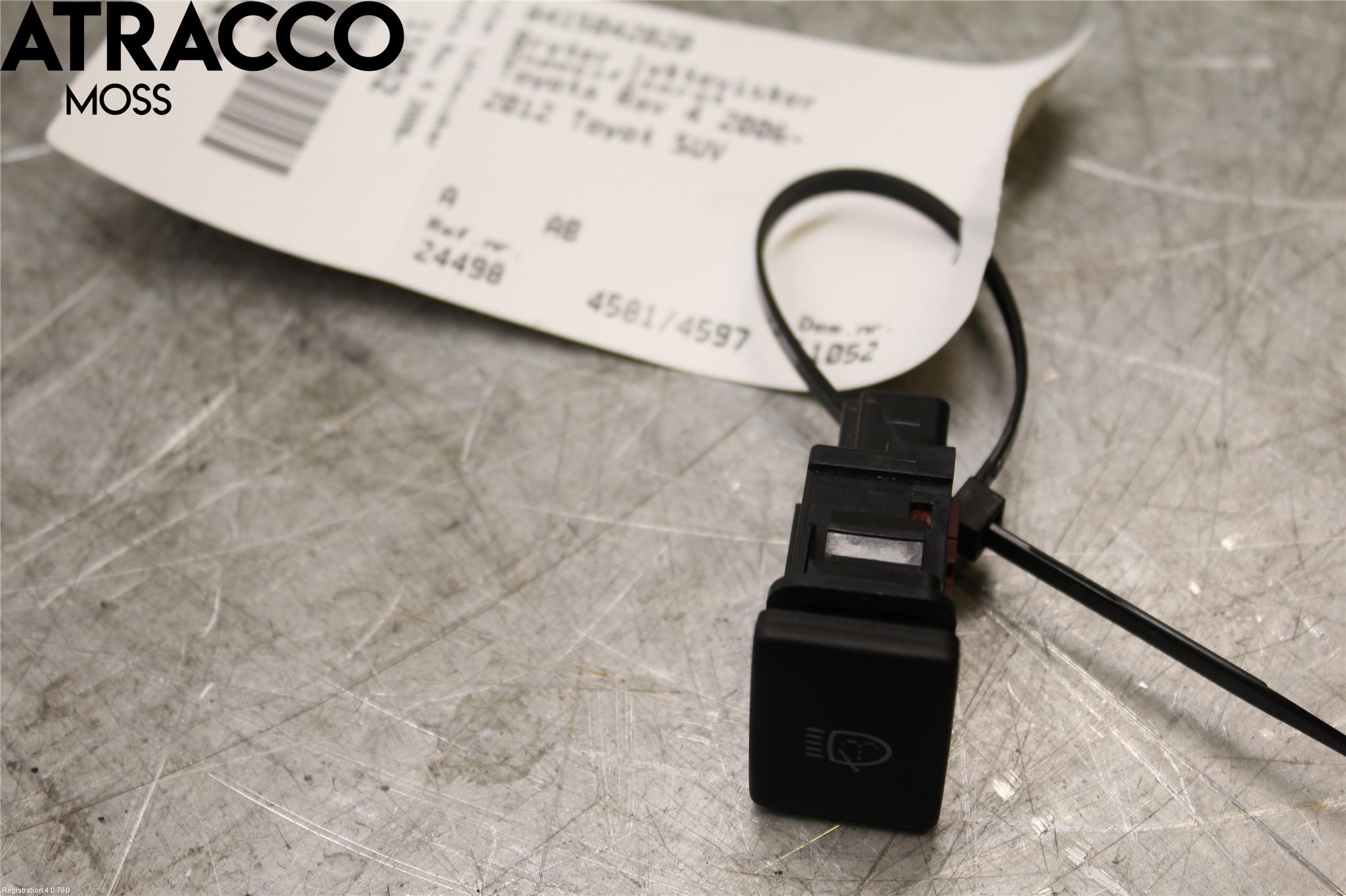 Toyota RAV 4 06-12 Bryter Lyktevisker