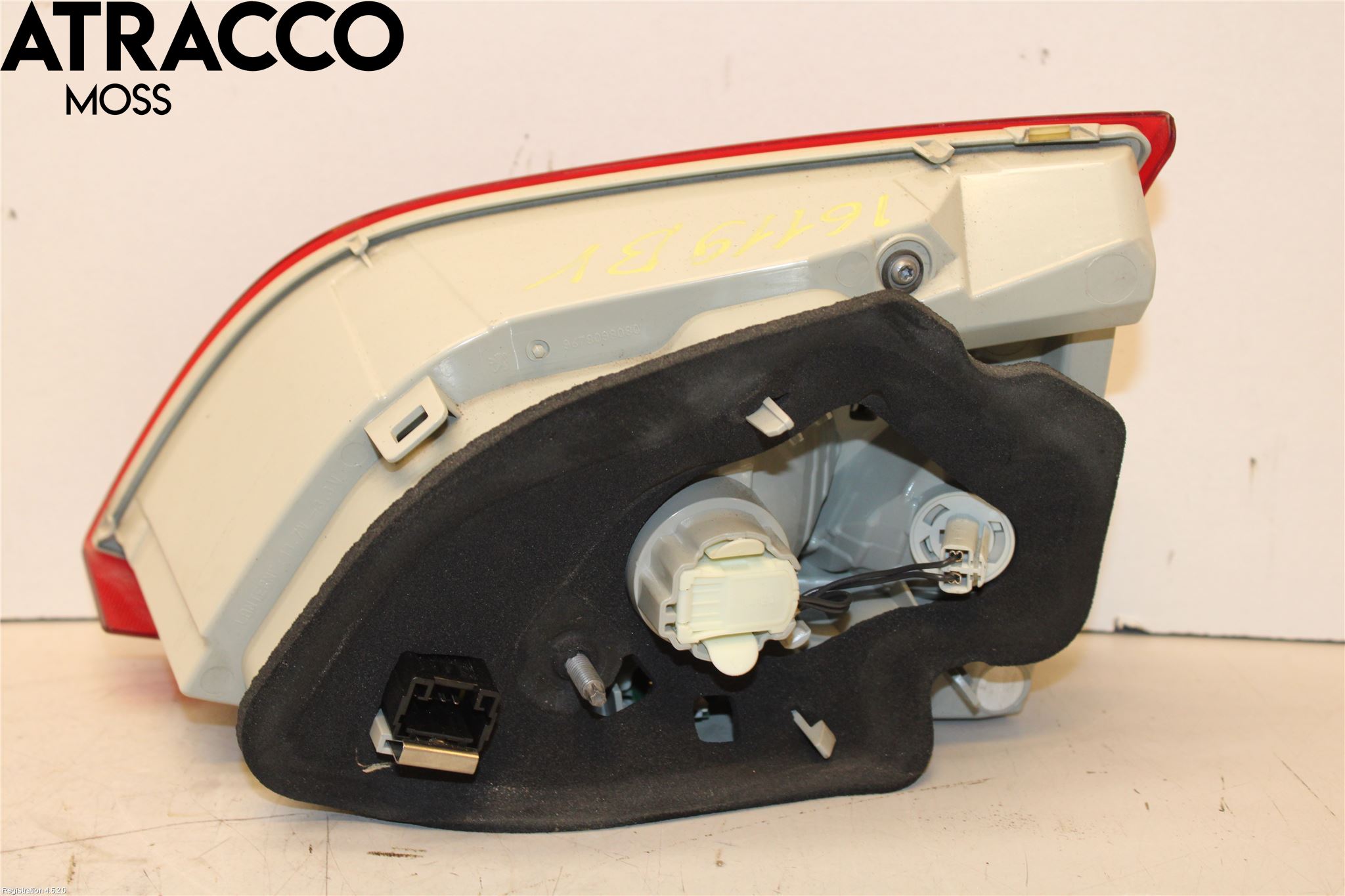 Peugeot 308 14-21 Baklykt Venstre  På Luke(Indre