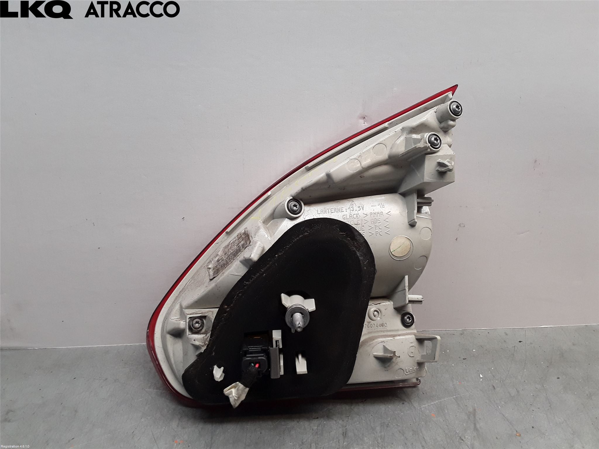 Peugeot 2008 13-20 Baklykt Venstre  På Luke(Indre