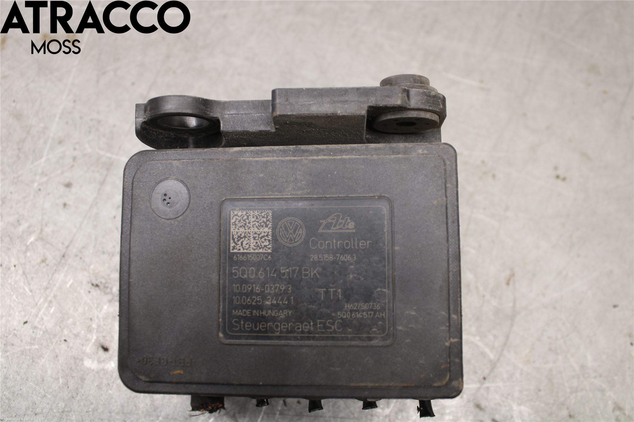 Volkswagen VW GOLF / E-GOLF VII 13-20 Abs Hydraulikkaggregat