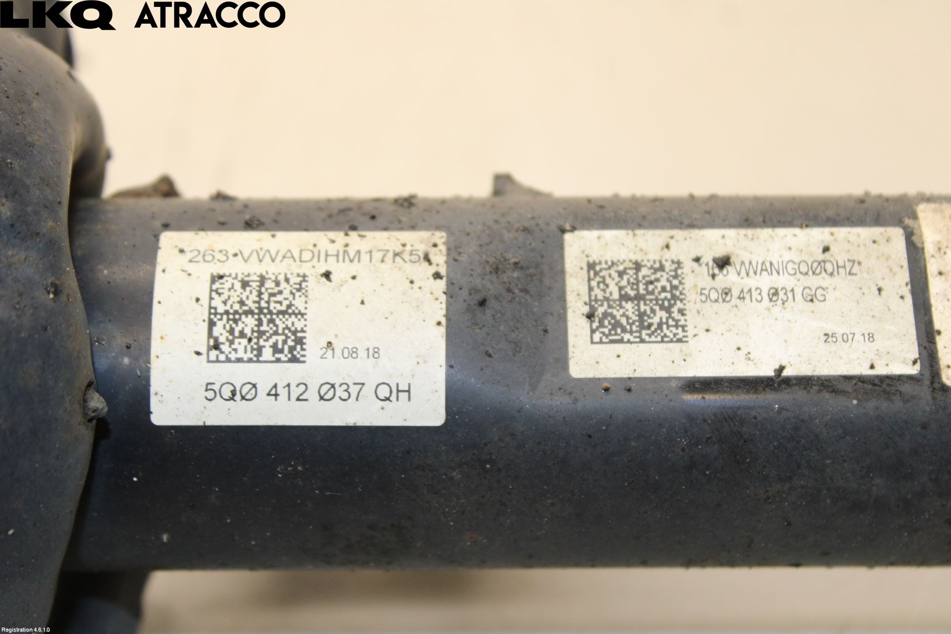 Volkswagen VW GOLF / E-GOLF VII 13-20 Fjærbein Foran Venstre