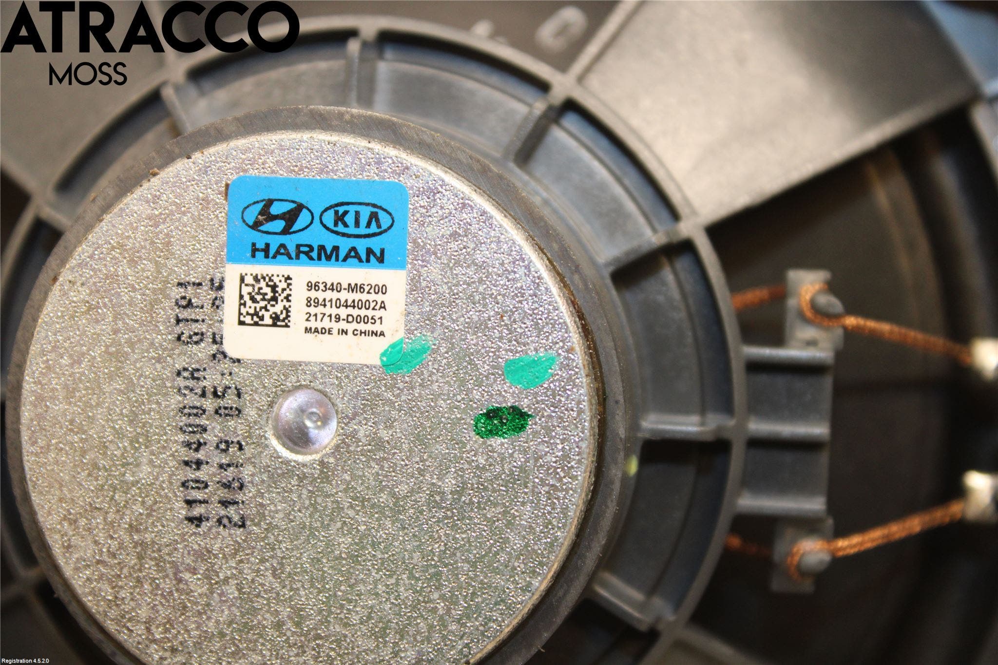 Kia SOUL 09- Innr Høyttaler