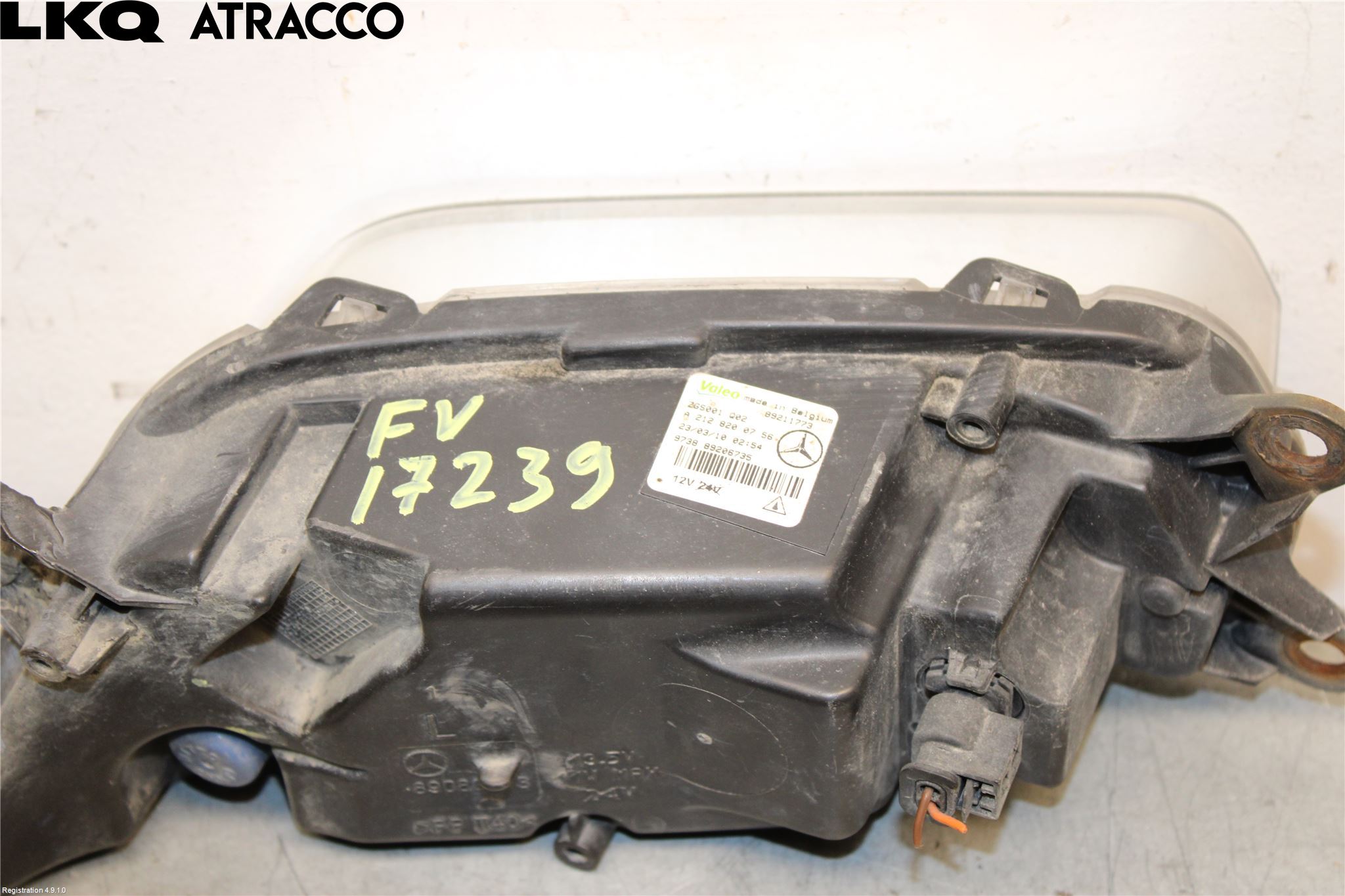 Mercedes-Benz MB E-KLASS (W212) 09-16 Frontlykt-Kurve-Tåkelys