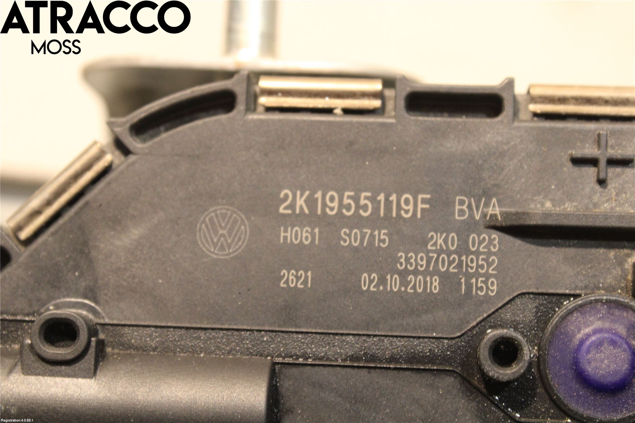 Volkswagen VW CADDY 16-20 Viskermotor Frontrute