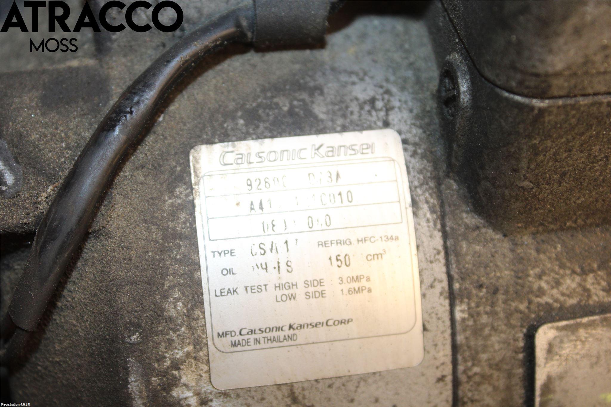 Nissan QASHQAI+2  08-10 Varme Ac Kompressor