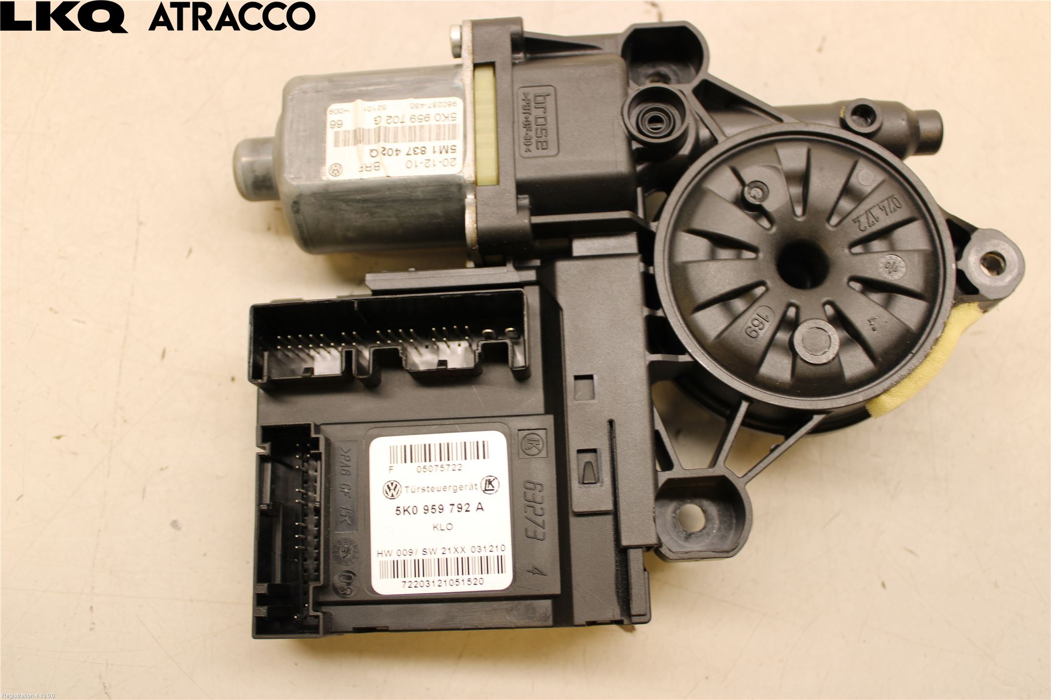 Volkswagen VW GOLF PLUS/CROSS GOLF 04-14 Vindusheismotor