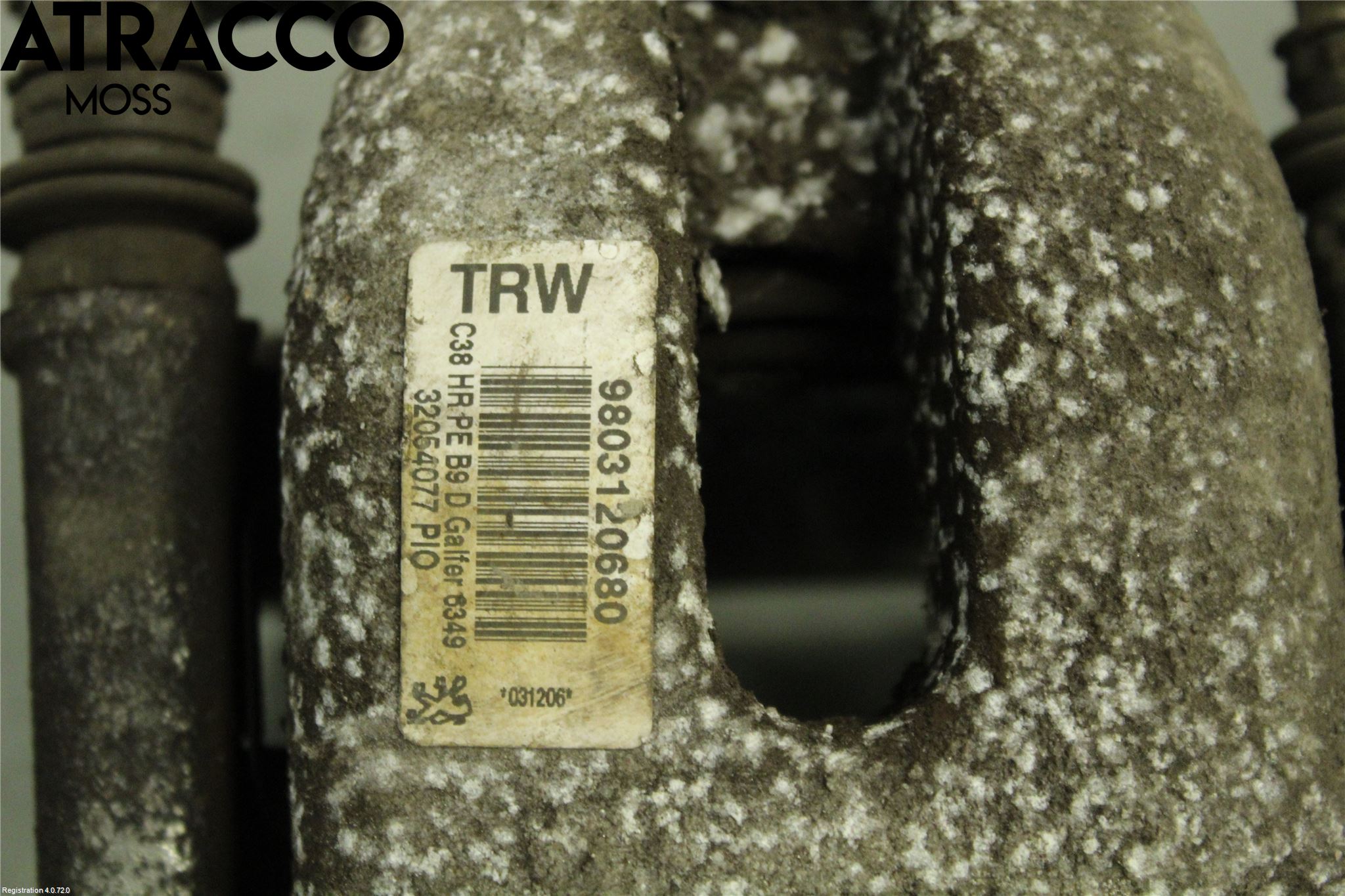 Citroen BERLINGO 08-18 Bremsecaliper Bak Høyre