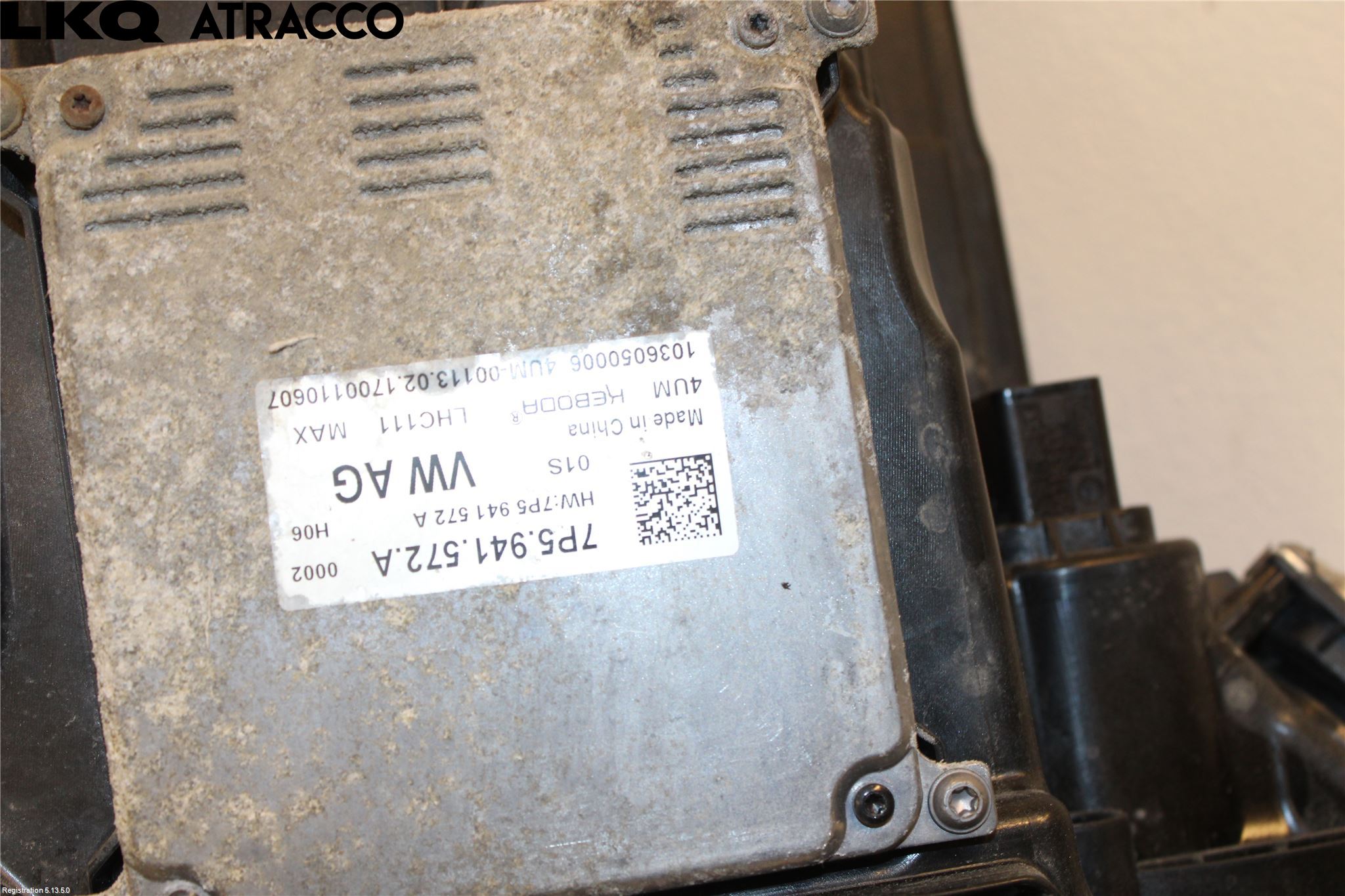 Volkswagen VW GOLF / E-GOLF VII 13-20 Frontlykt Venstre