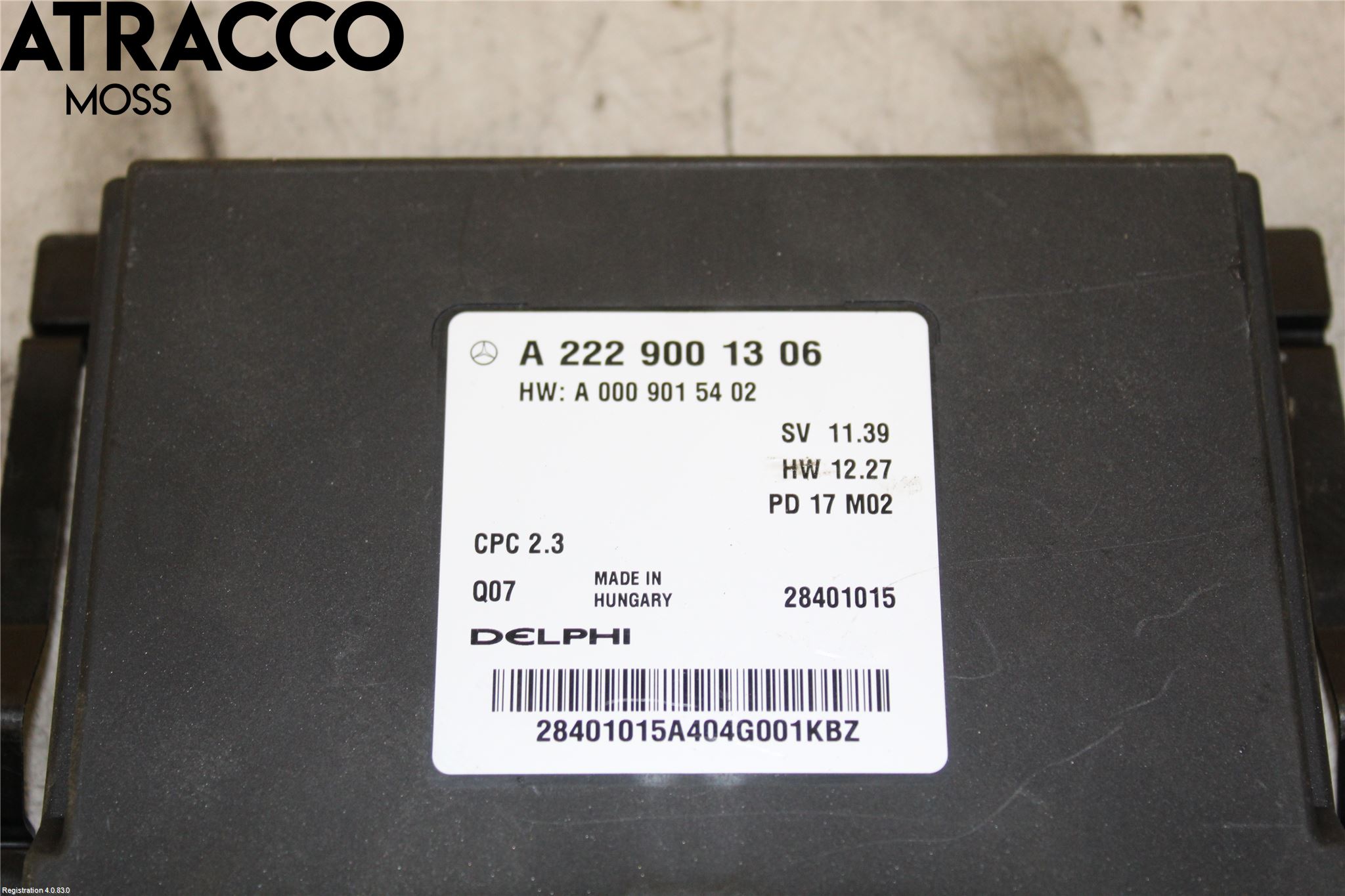 Mercedes-Benz MB C-KLASS (W205) 14-21 Styreenhet Øvrig