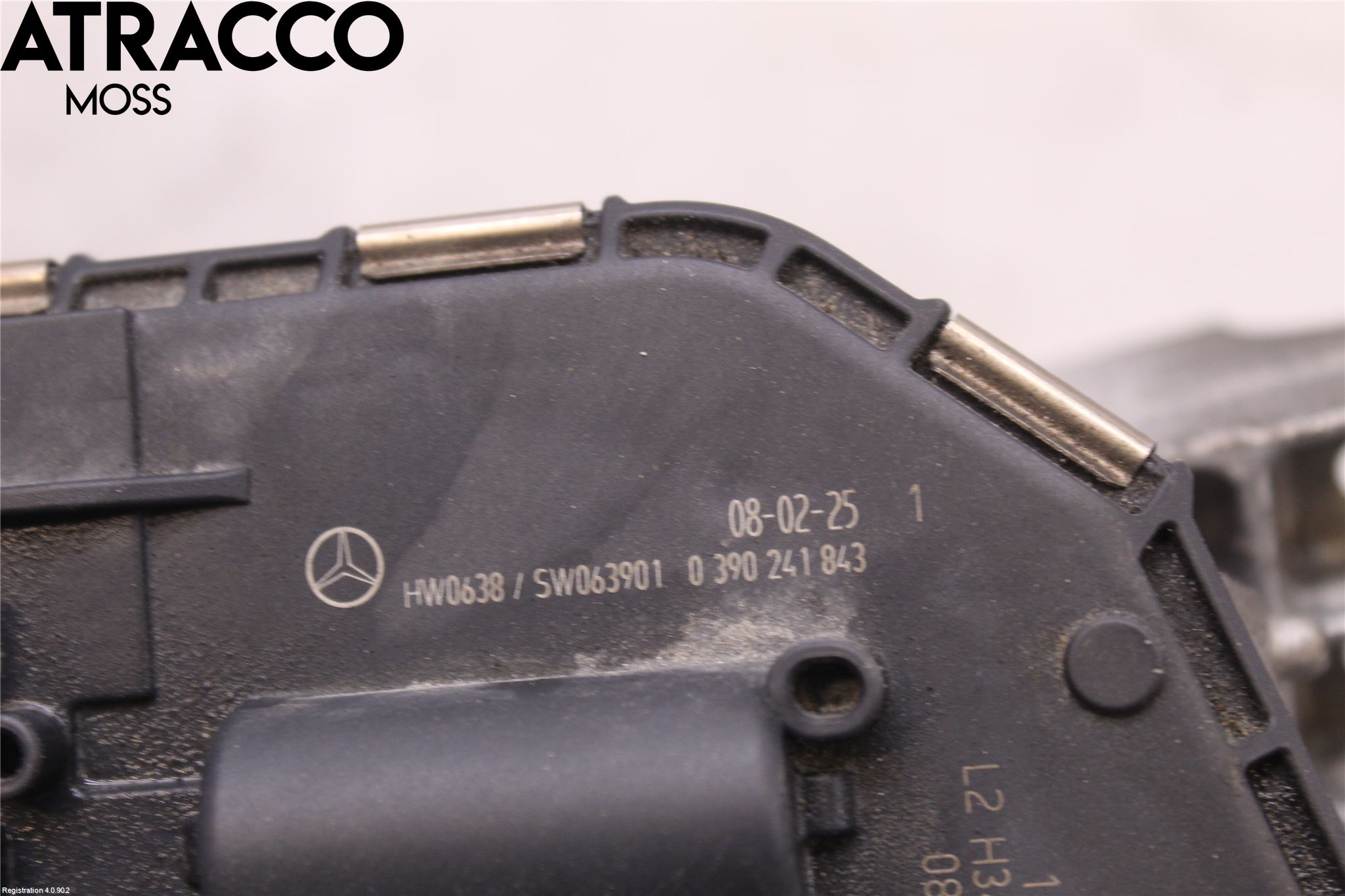 Mercedes-Benz MB C-KLASS (W204) 07-15 Viskermotor Frontrute